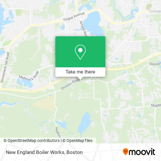 New England Boiler Works map