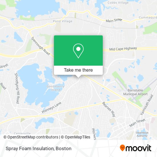 Mapa de Spray Foam Insulation