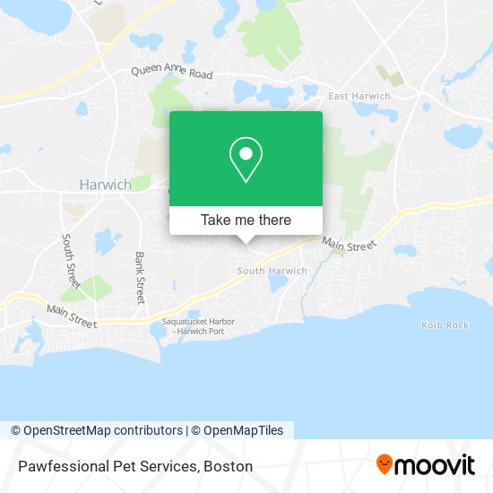 Pawfessional Pet Services map