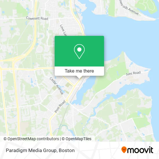 Paradigm Media Group map