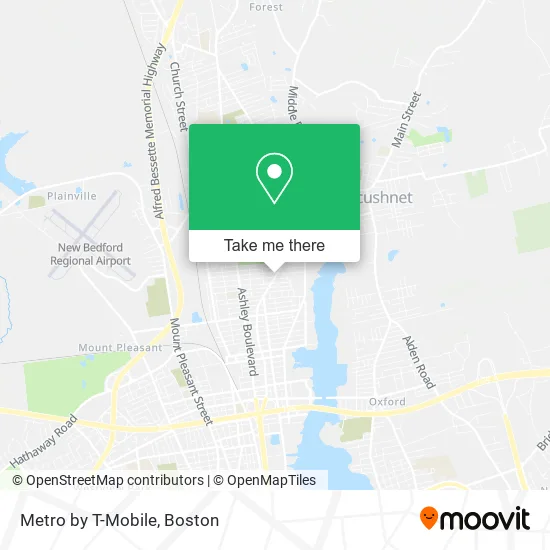 Metro by T-Mobile map