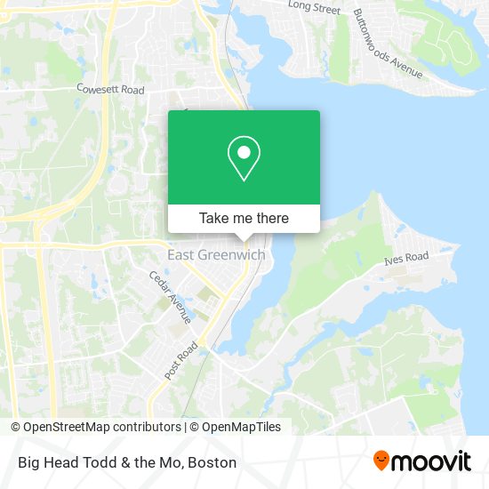 Mapa de Big Head Todd & the Mo