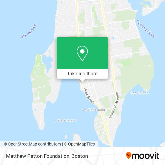 Matthew Patton Foundation map