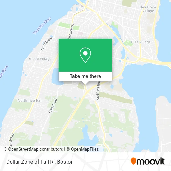 Dollar Zone of Fall Ri map