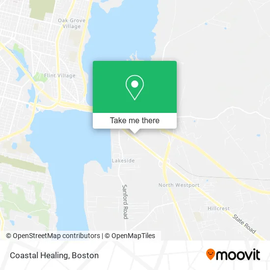 Coastal Healing map