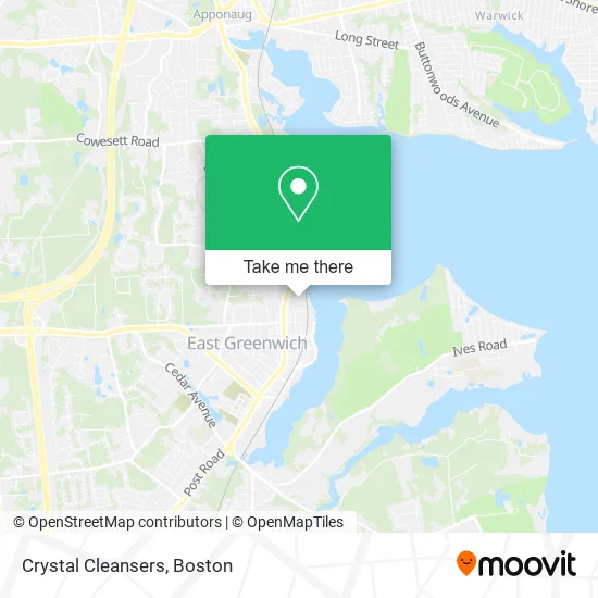 Crystal Cleansers map