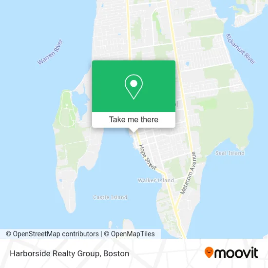 Harborside Realty Group map