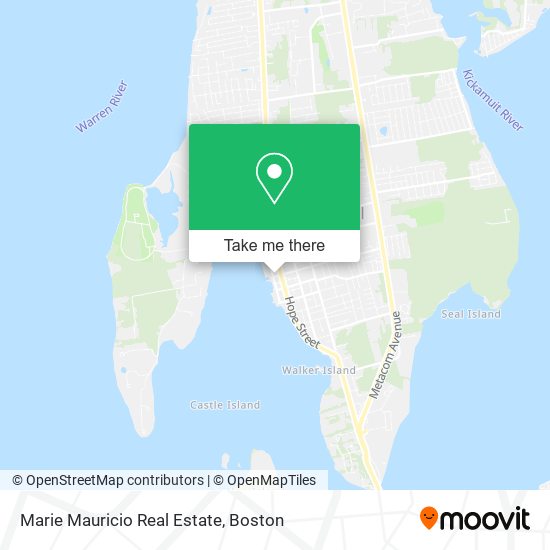 Marie Mauricio Real Estate map