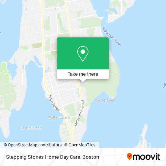 Mapa de Stepping Stones Home Day Care
