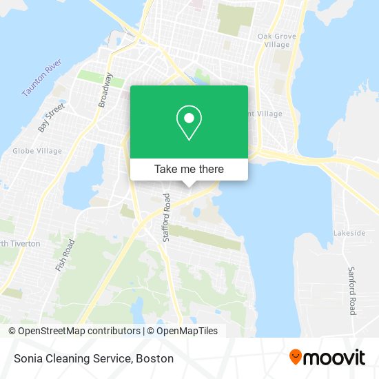 Sonia Cleaning Service map