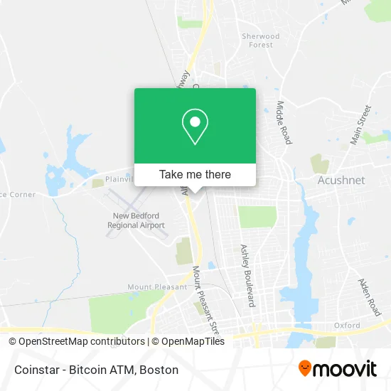 Coinstar - Bitcoin ATM map
