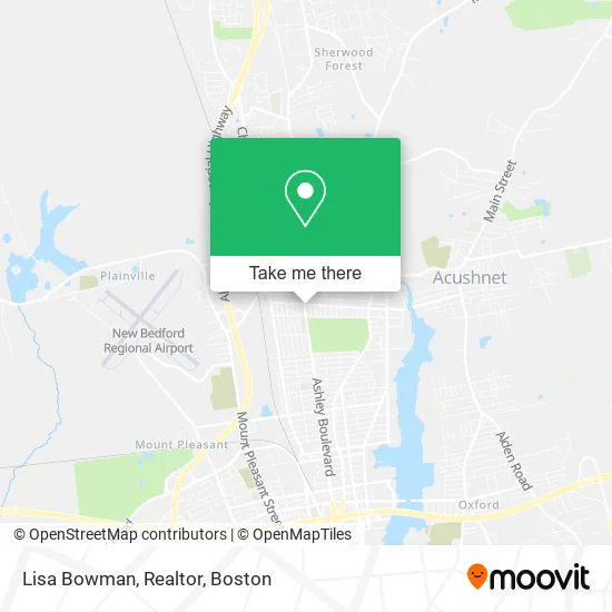 Lisa Bowman, Realtor map