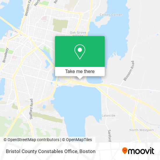 Bristol County Constables Office map