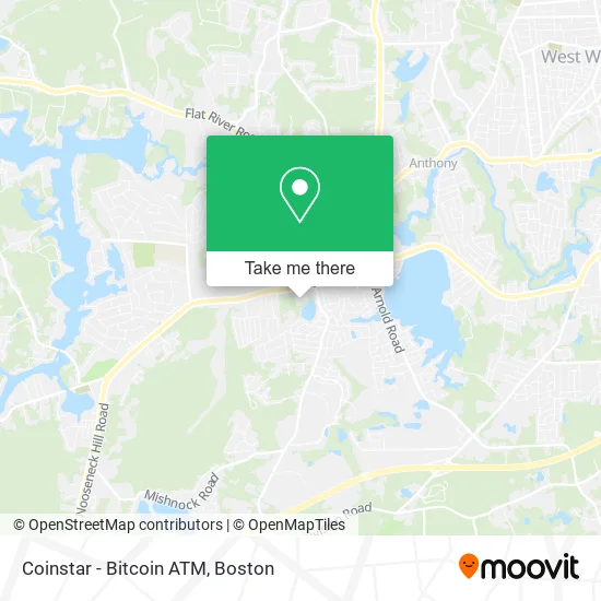 Coinstar - Bitcoin ATM map