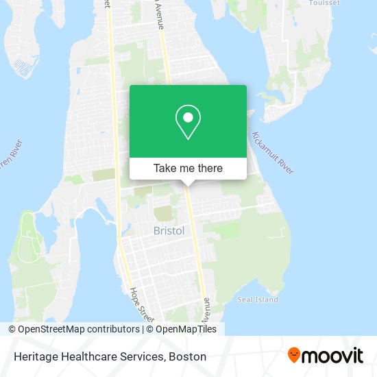 Heritage Healthcare Services map
