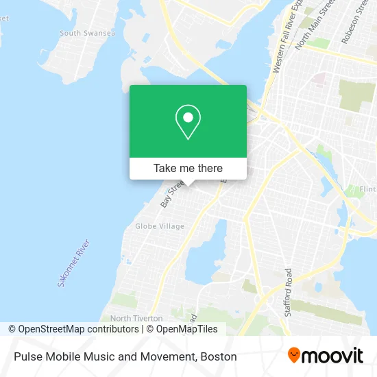Pulse Mobile Music and Movement map