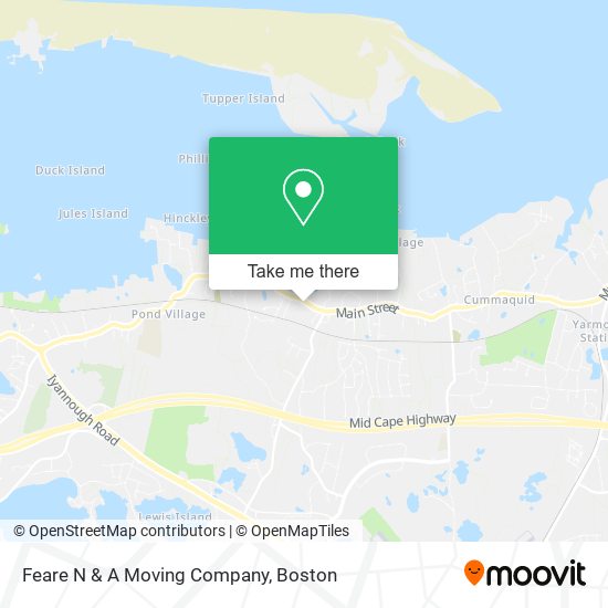 Mapa de Feare N & A Moving Company