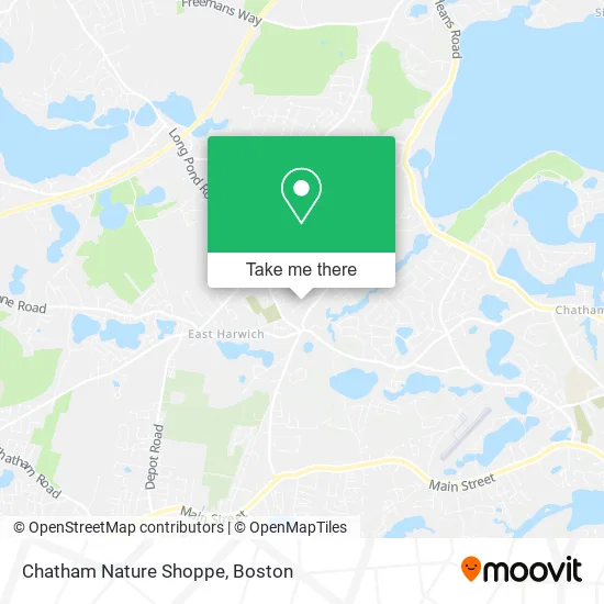 Chatham Nature Shoppe map