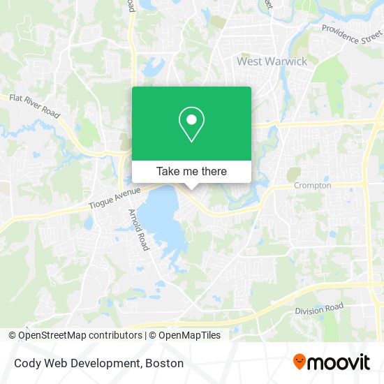Cody Web Development map