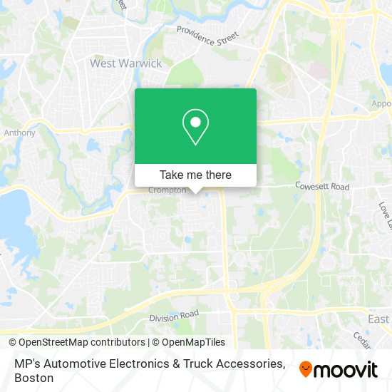 MP's Automotive Electronics & Truck Accessories map