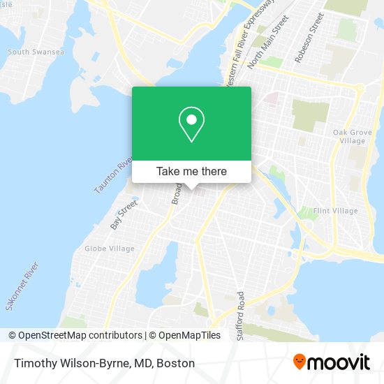 Timothy Wilson-Byrne, MD map