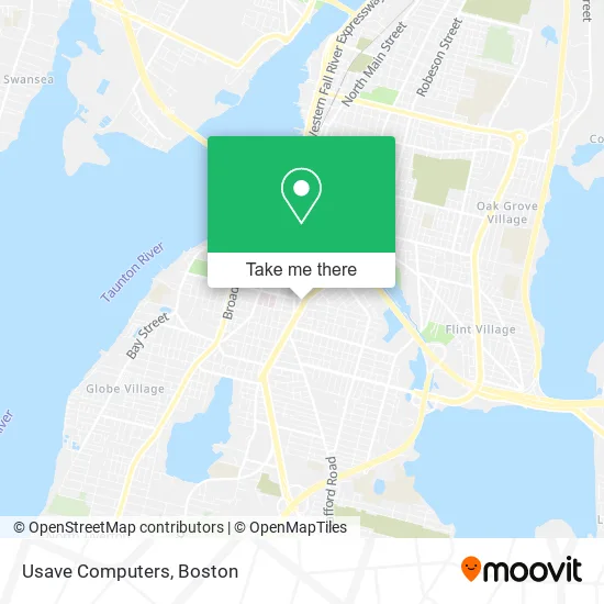 Usave Computers map