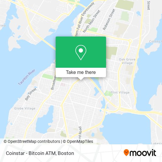 Coinstar - Bitcoin ATM map