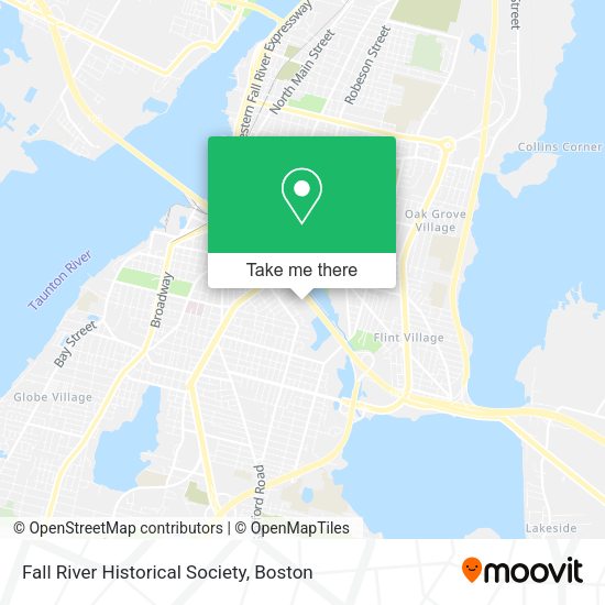 Fall River Historical Society map