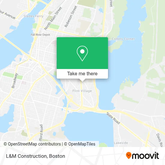 L&M Construction map