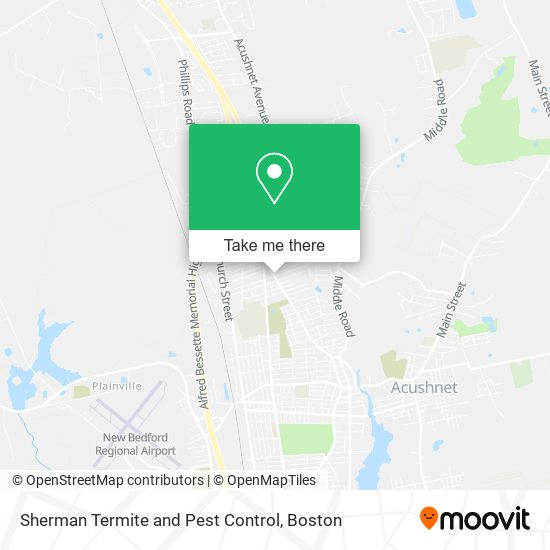 Mapa de Sherman Termite and Pest Control