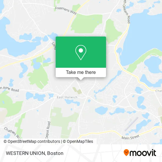 WESTERN UNION map