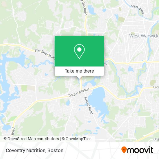 Coventry Nutrition map
