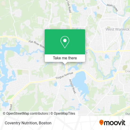 Coventry Nutrition map