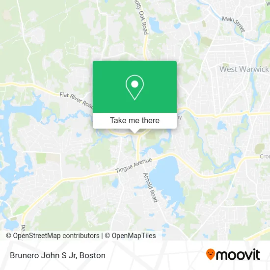 Brunero John S Jr map