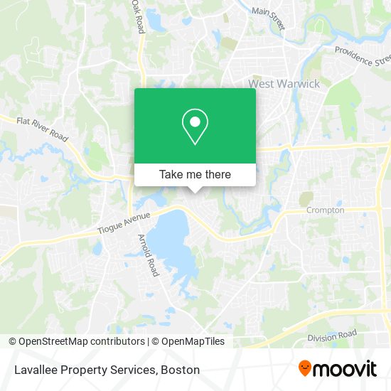 Lavallee Property Services map