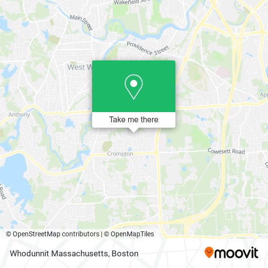 Whodunnit Massachusetts map