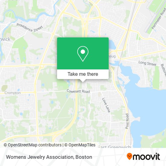 Womens Jewelry Association map