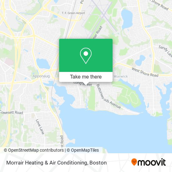 Morrair Heating & Air Conditioning map