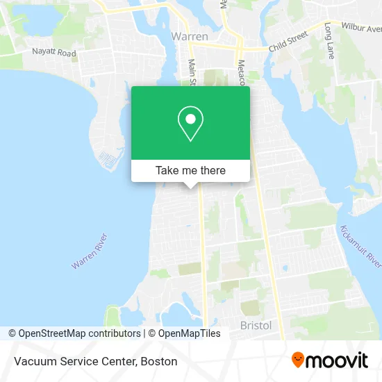Vacuum Service Center map