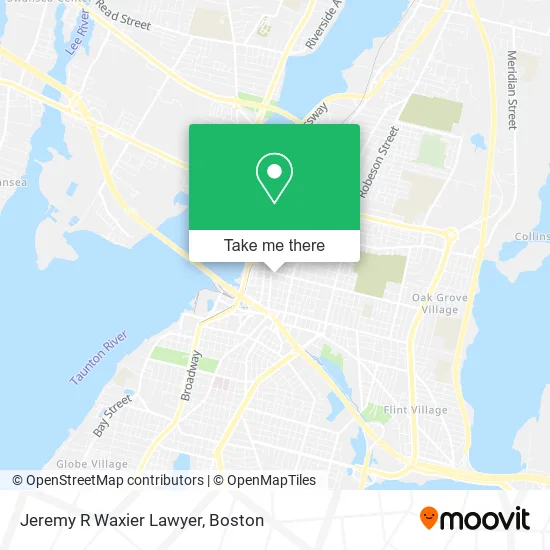 Jeremy R Waxier Lawyer map