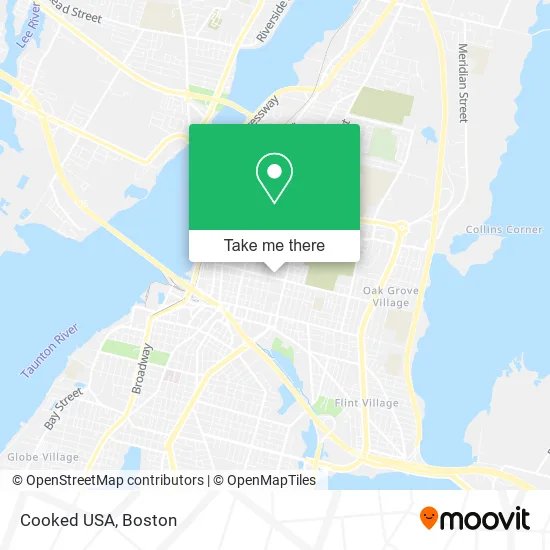 Cooked USA map