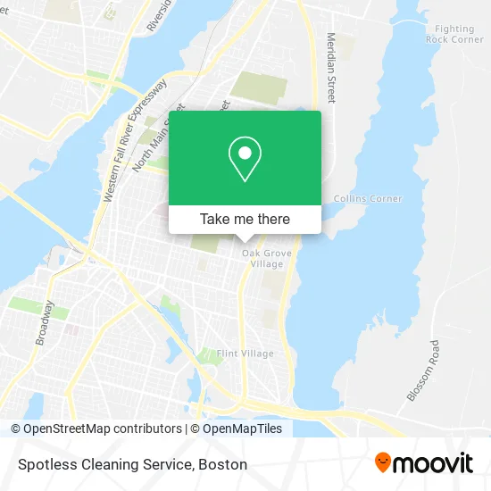Spotless Cleaning Service map