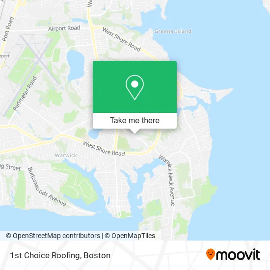 Mapa de 1st Choice Roofing