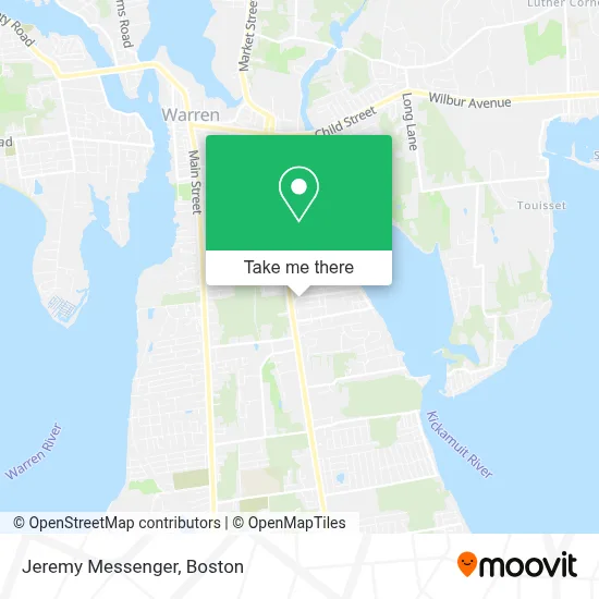 Jeremy Messenger map