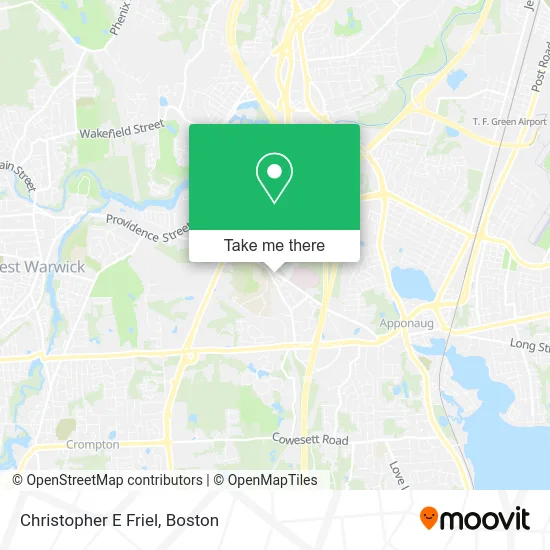 Christopher E Friel map