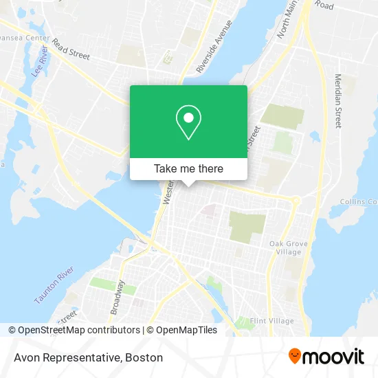 Mapa de Avon Representative