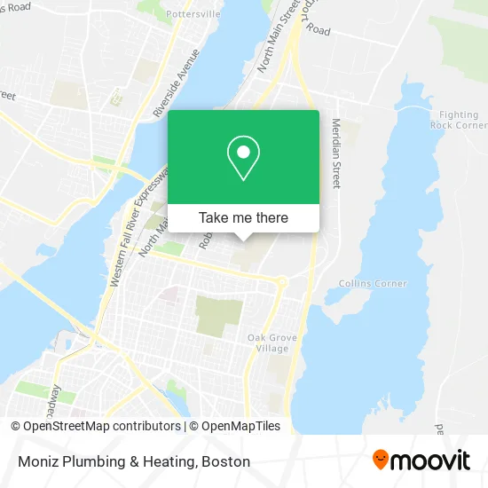 Moniz Plumbing & Heating map