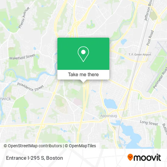 Entrance I-295 S map