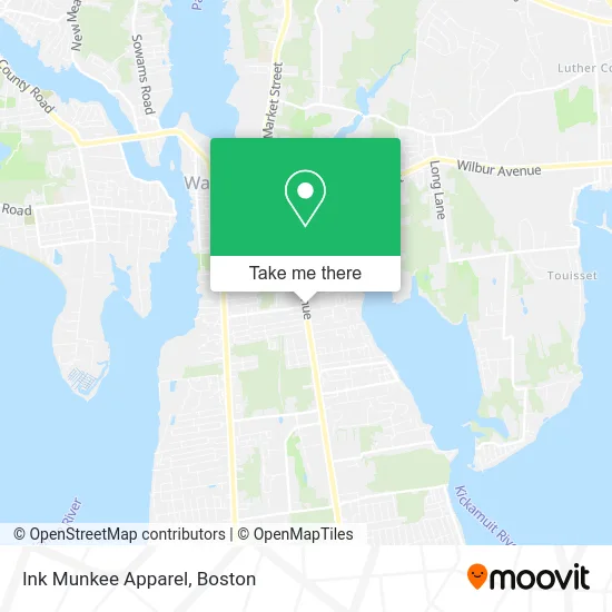 Ink Munkee Apparel map