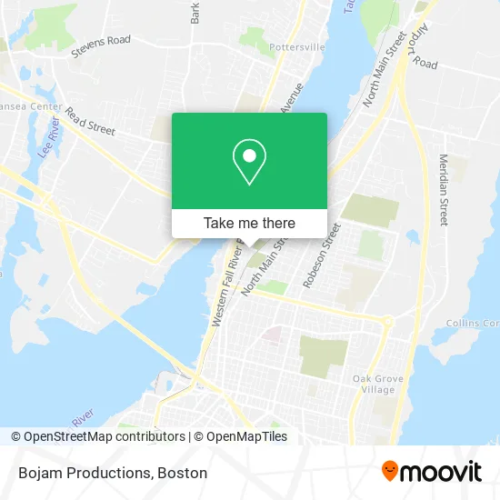 Bojam Productions map
